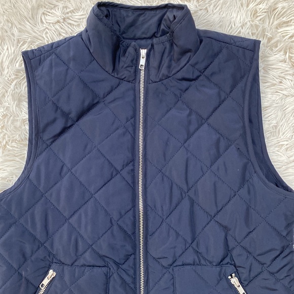 Loft Quitted Vest 💗 Navy - Picture 5 of 16